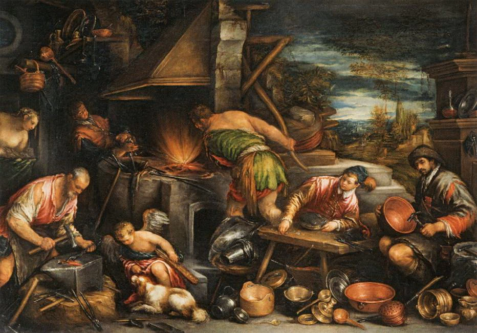  44-La fucina di Vulcano-Musée du Louvre, Paris